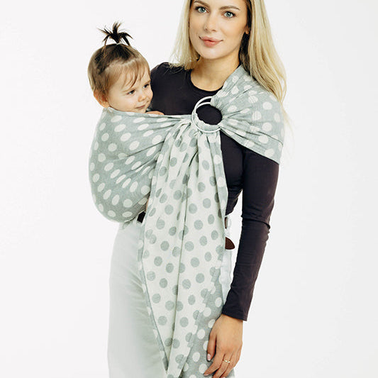 Polka Dots Plop LennyPreschool Carrier by Lennylamb - Buckle CarrierLittle Zen One5907557792592