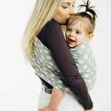 Polka Dots Plop Ring Sling by LennyLamb LennyLamb at Little Zen One