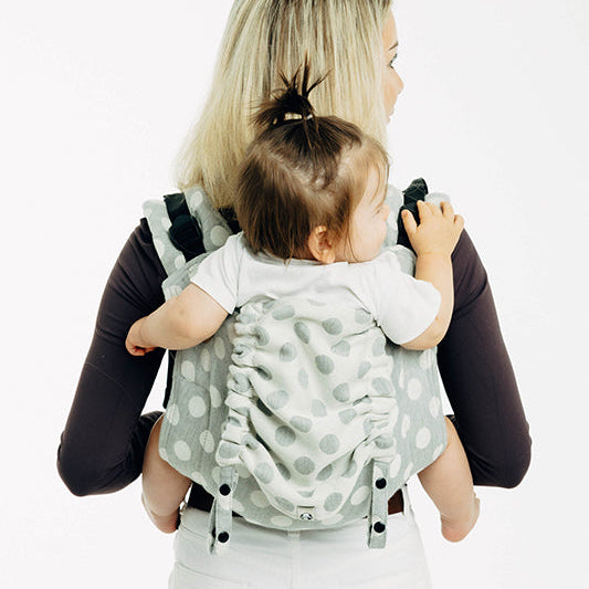 Polka Dots Plop Toddler Onbuhimo PRO by Lennylamb LennyLamb at Little Zen One