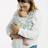 Polka Dots Plop Woven Wrap by LennyLamb LennyLamb at Little Zen One