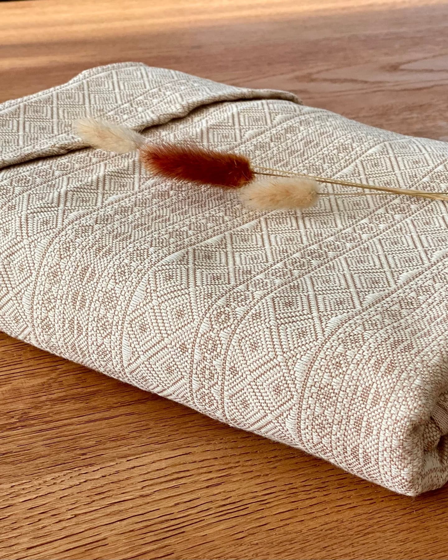 Prima Caramel Woven Wrap