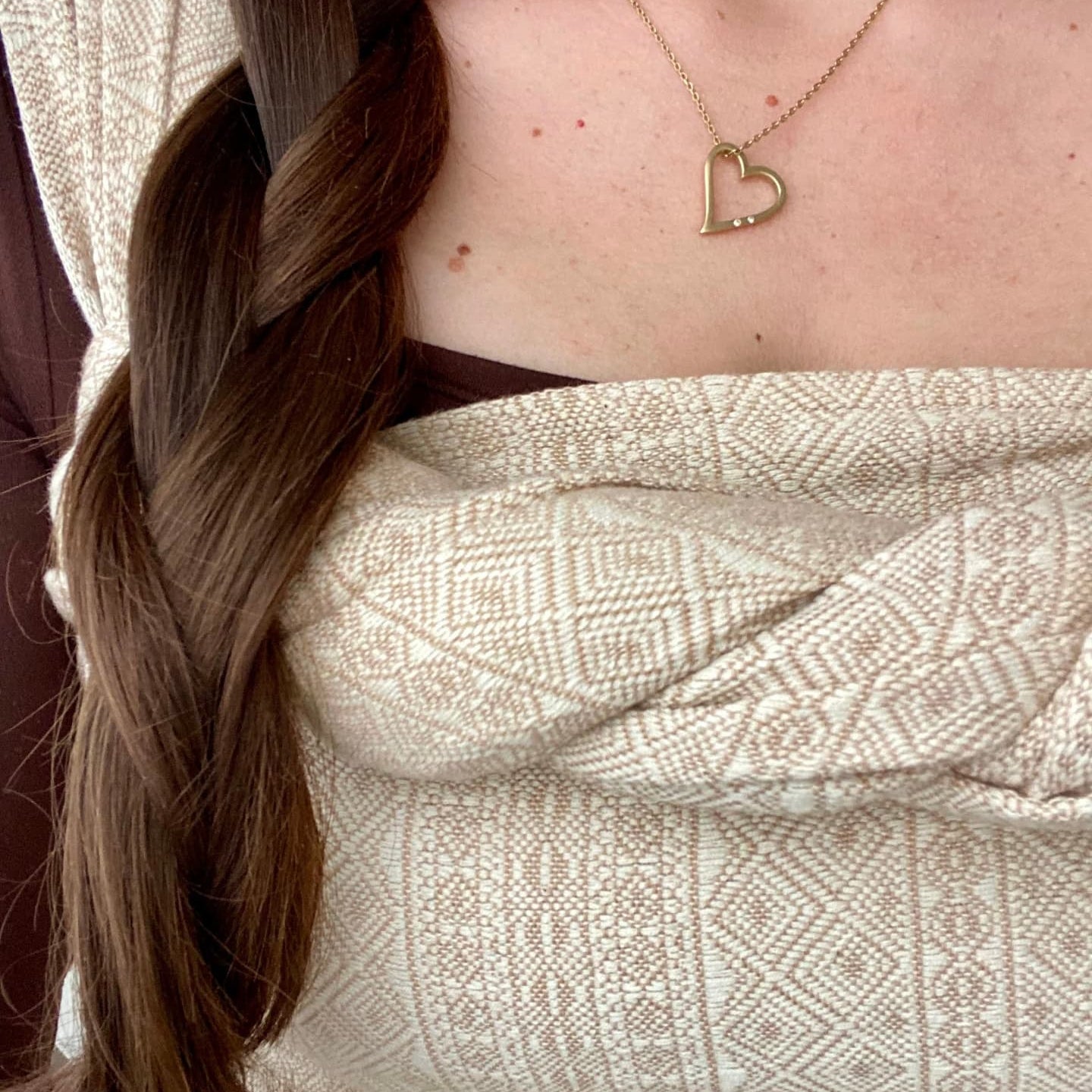 Prima Caramel Woven Wrap by Didymos Didymos at Little Zen One