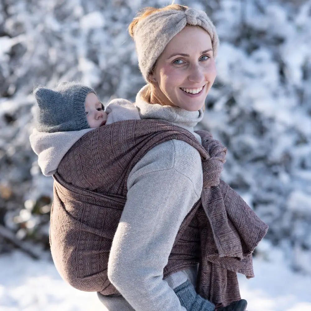 Prima Moccacino Woven Wrap by Didymos - Woven WrapLittle Zen One4048554198121