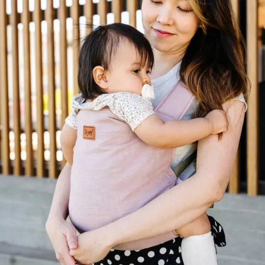 Primrose Desert Tan Toddler Carrier by Happy Baby Buckle Carrier