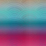 Peacock's Tail Blaze Babywearing Hoodie by LennyLamb - Reverse LennyLamb at Little Zen One