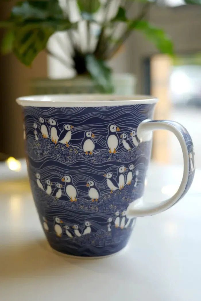 Puffins Arisaig Mug by Oscha