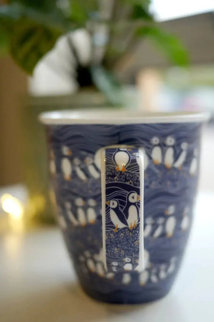 Puffins Arisaig Mug by Oscha