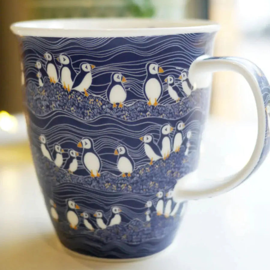 Puffins Arisaig Mug by Oscha - Little Zen One55596880