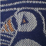 Puffins Arisaig Shawl by Oscha Oscha at Little Zen One