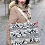 Puffins Tote Bag by Oscha - BagsLittle Zen One111121878