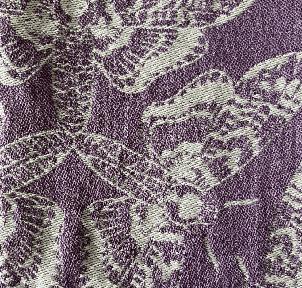 Queen of the Night Ube Shawl