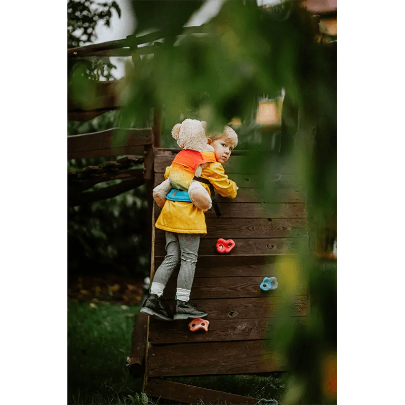 Rainbow Baby Doll Carrier by LennyLamb - Toy CarrierLittle Zen One5907557755412