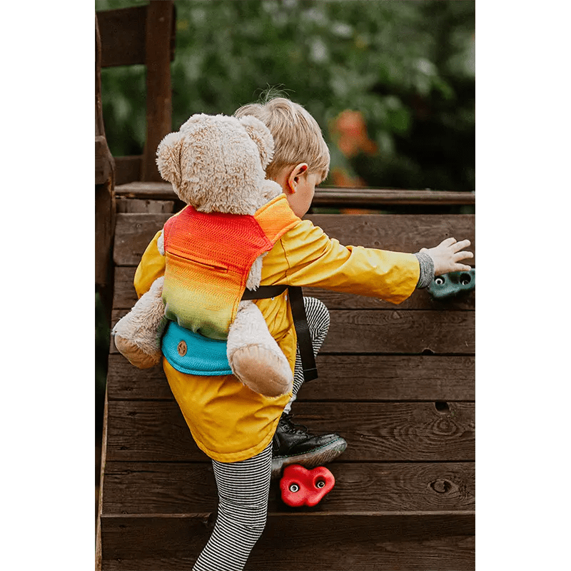 Rainbow Baby Doll Carrier by LennyLamb - Toy CarrierLittle Zen One5907557755412