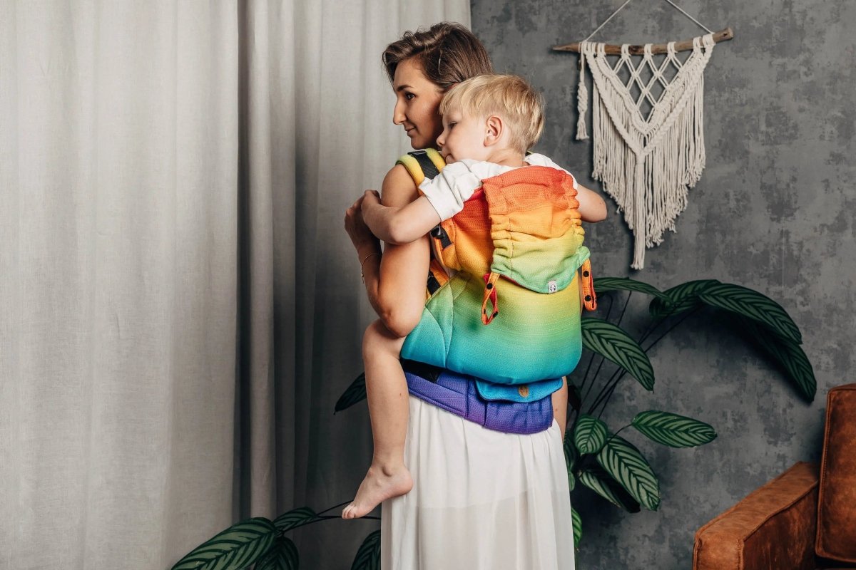 Rainbow Baby LennyPreschool Carrier by LennyLamb - Buckle CarrierLittle Zen One5907557755382