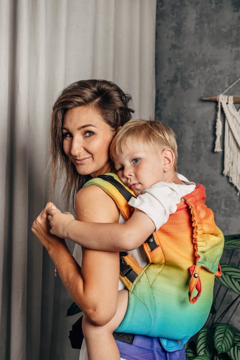 Rainbow Baby LennyPreschool Carrier by LennyLamb - Buckle CarrierLittle Zen One5907557755382