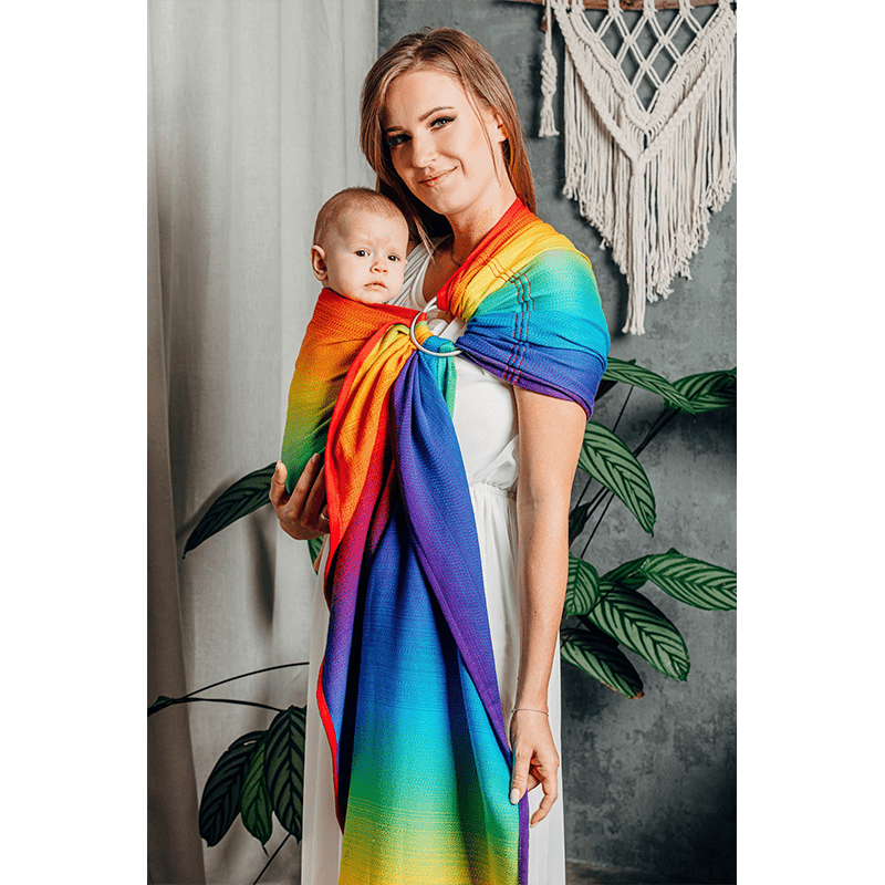Rainbow Baby Ring Sling by LennyLamb - Ring SlingLittle Zen One5907557755283