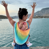 Rainbow Dreamer Woven Wrap by Girasol - Woven WrapLittle Zen One4157025691