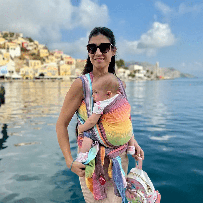 Rainbow Dreamer Woven Wrap by Girasol - Woven WrapLittle Zen One4157025691