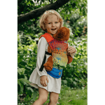 Rainbow Lotus Doll Carrier by LennyLamb Toy Carrier