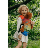 Rainbow Lotus Doll Carrier by LennyLamb Toy Carrier