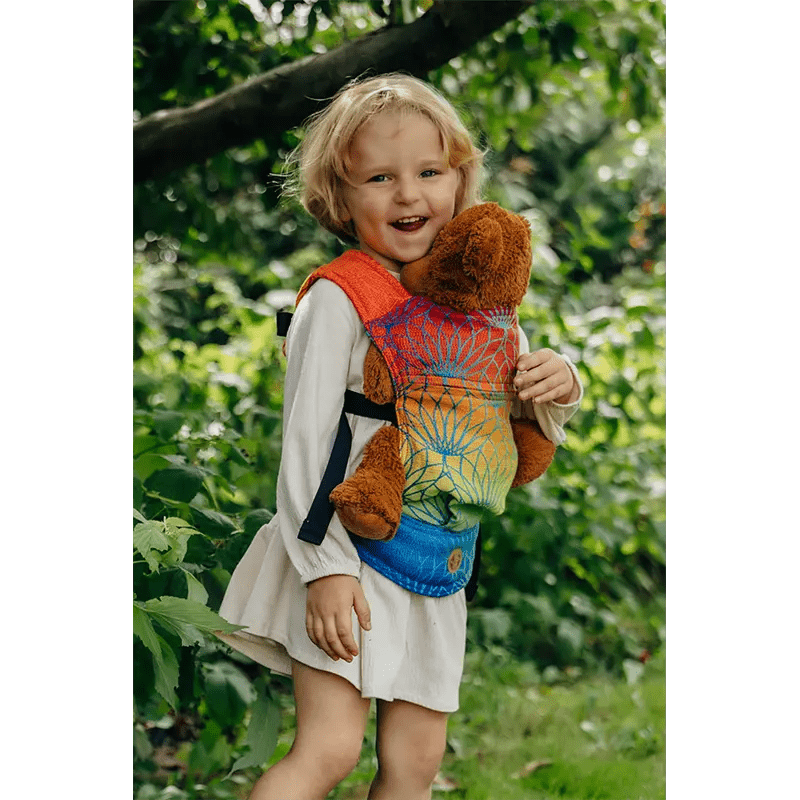 Rainbow Lotus Doll Carrier by LennyLamb Toy Carrier