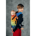 Rainbow Lotus Drool Pads & Reach Straps by LennyLamb - Baby Carrier AccessoriesLittle Zen One5907557757416