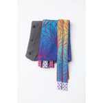 Rainbow Lotus Drool Pads & Reach Straps by LennyLamb - Baby Carrier AccessoriesLittle Zen One5907557757416