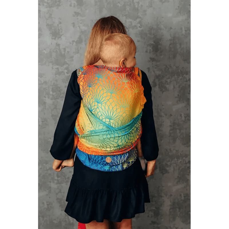 Rainbow Lotus Preschool LennyHybrid Half Buckle by LennyLamb - Half Buckle CarrierLittle Zen One5907557762229