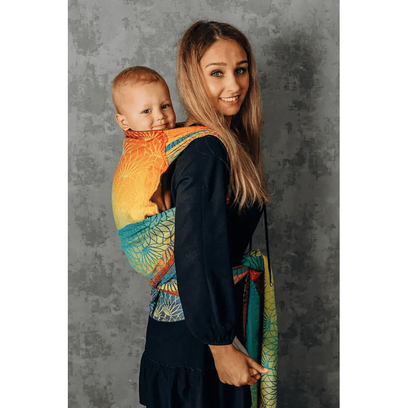 Rainbow Lotus Preschool LennyHybrid Half Buckle by LennyLamb - Half Buckle CarrierLittle Zen One5907557762229