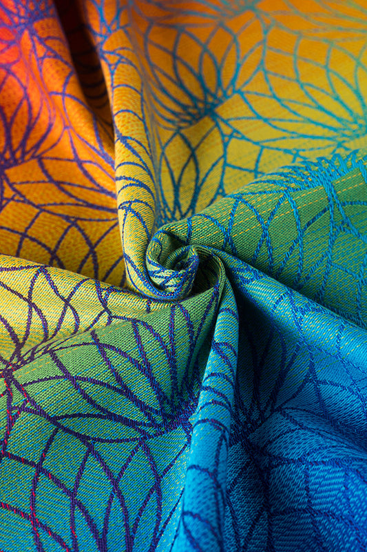 Rainbow Lotus Ring Sling