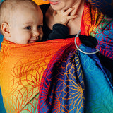 Rainbow Lotus Ring Sling