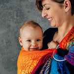 Rainbow Lotus Ring Sling by LennyLamb LennyLamb at Little Zen One