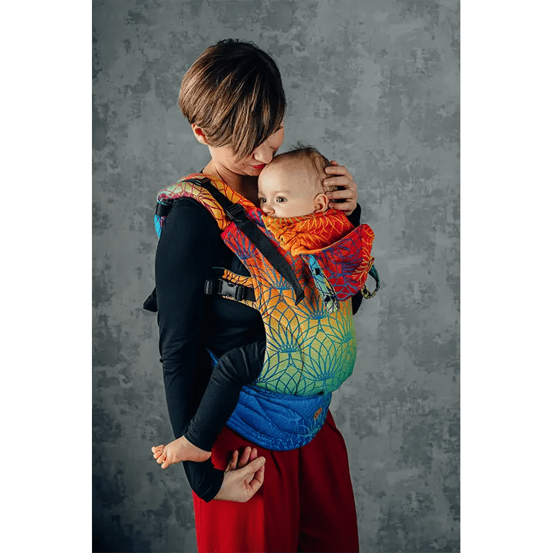 Rainbow Lotus Toddler LennyGo by Lennylamb - Buckle CarrierLittle Zen One5907557757447