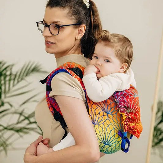 Rainbow Lotus Toddler Onbuhimo Pro