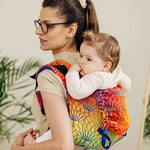 Rainbow Lotus Toddler Onbuhimo Pro