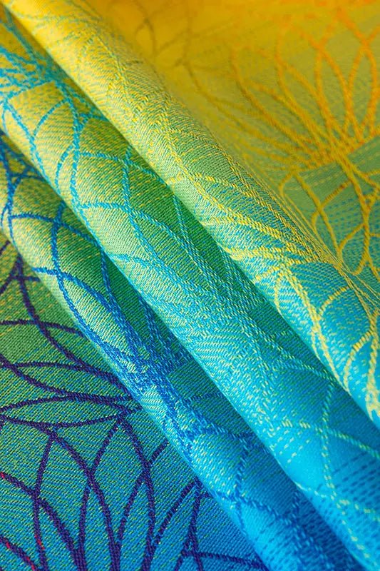 Rainbow Lotus Toddler Onbuhimo PRO by LennyLamb - OnbuhimoLittle Zen One74928720