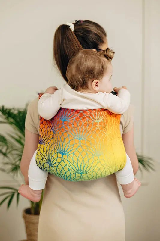 Rainbow Lotus Toddler Onbuhimo PRO by LennyLamb - OnbuhimoLittle Zen One74928720
