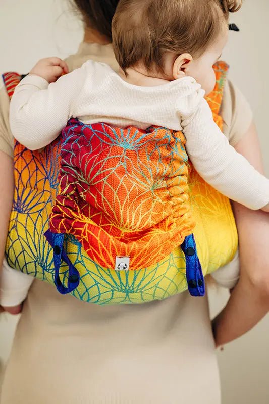 Rainbow Lotus Toddler Onbuhimo PRO by LennyLamb - OnbuhimoLittle Zen One74928720