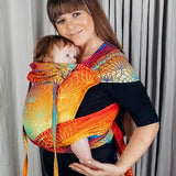 Rainbow Lotus Toddler Wrap Tai