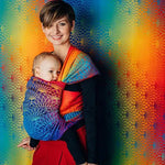 Rainbow Lotus Woven Wrap