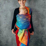 Rainbow Lotus Woven Wrap