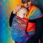 Rainbow Lotus Woven Wrap by LennyLamb - Woven WrapLittle Zen One5907557757362