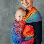 Rainbow Lotus Woven Wrap by LennyLamb - Woven WrapLittle Zen One5907557757362