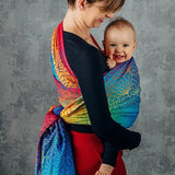 Rainbow Lotus Woven Wrap by LennyLamb - Woven WrapLittle Zen One5907557757362