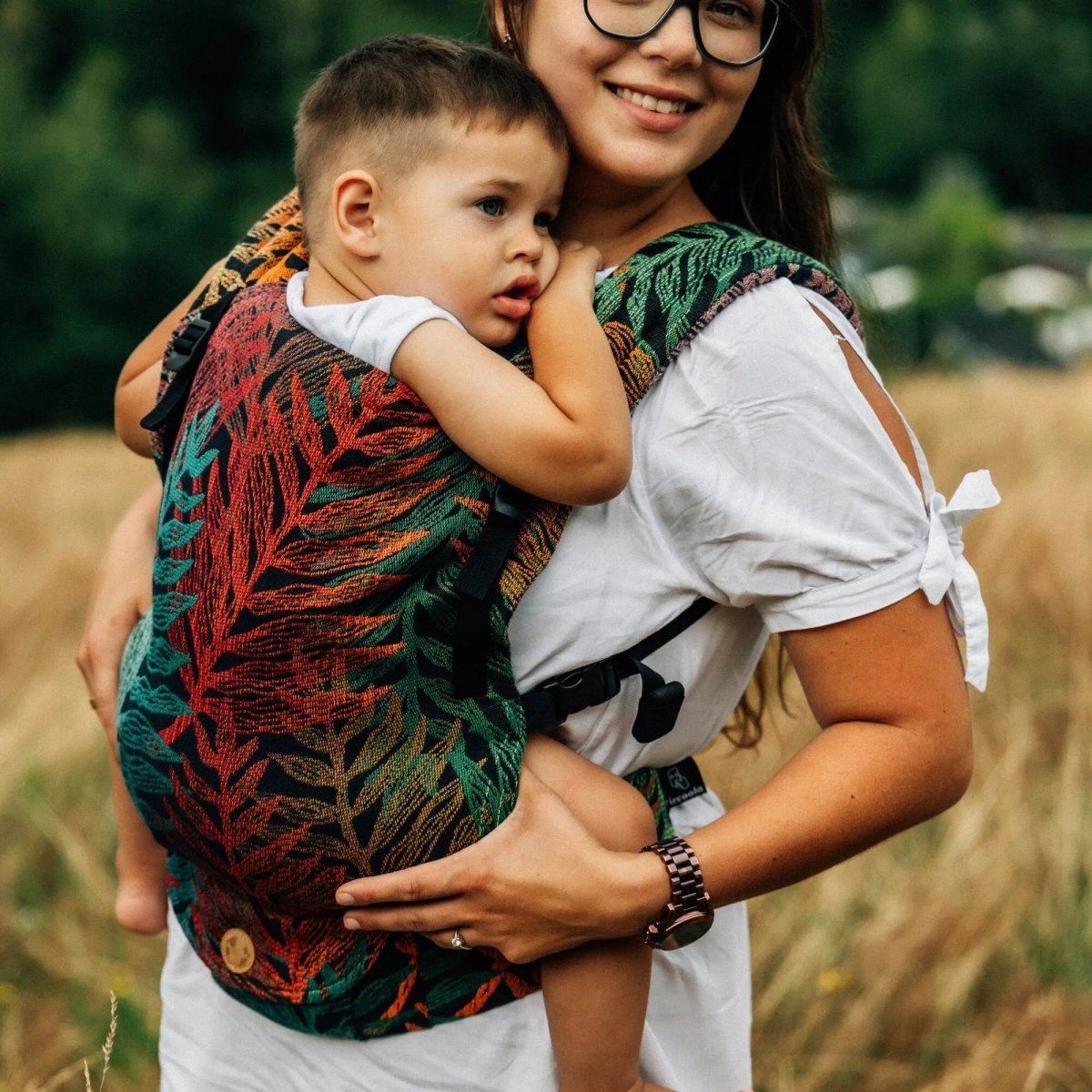 Rainforest Diverse LennyLight Baby Carrier by LennyLamb - Buckle CarrierLittle Zen One5907557786881