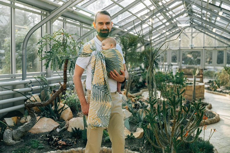 Rainforest Selva Ring Sling by LennyLamb LennyLamb at Little Zen One