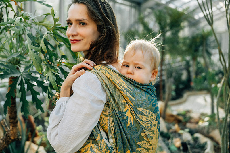 Rainforest Selva Woven Wrap by LennyLamb LennyLamb at Little Zen One