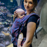 Rapunzel Swirl LennyLight Baby Carrier by LennyLamb LennyLamb at Little Zen One