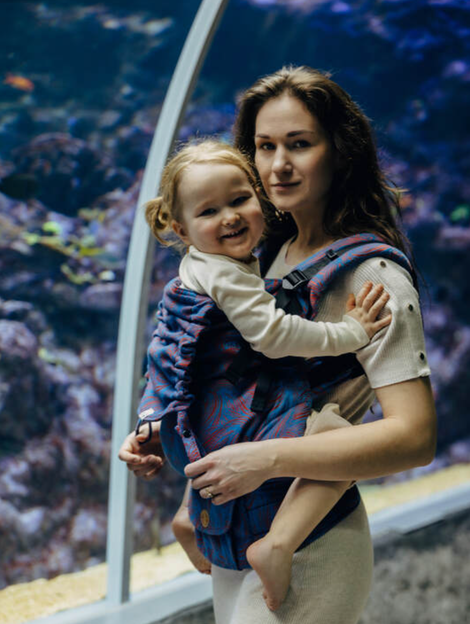 Rapunzel Swirl LennyPreschool Carrier by LennyLamb LennyLamb at Little Zen One