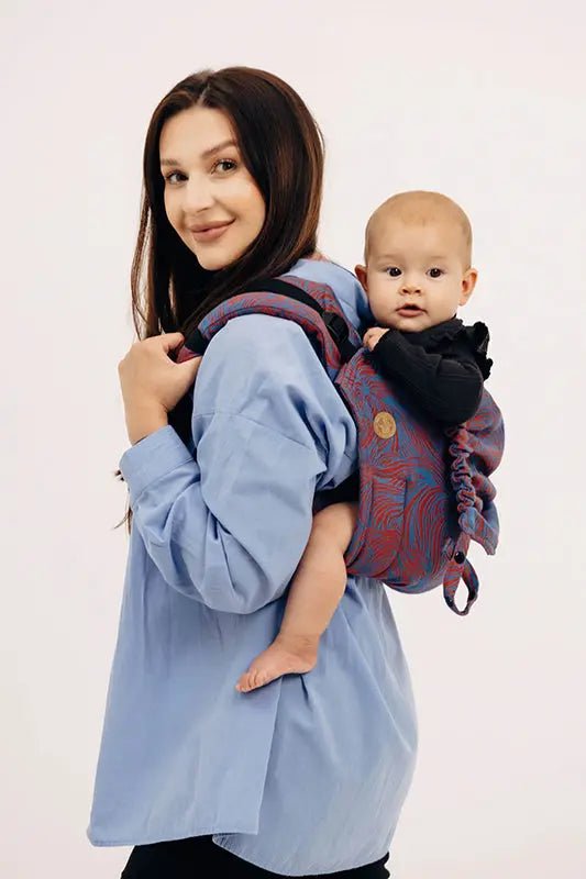 Rapunzel Swirl Toddler Onbuhimo PRO by LennyLamb - OnbuhimoLittle Zen One5907557788625